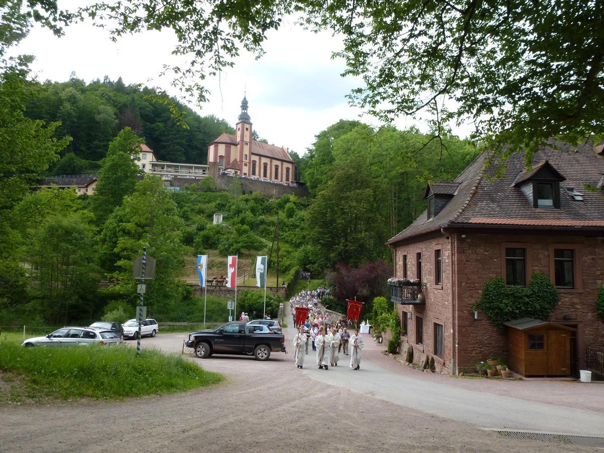Hotelgasthof Buchenmuehle Lohr エクステリア 写真